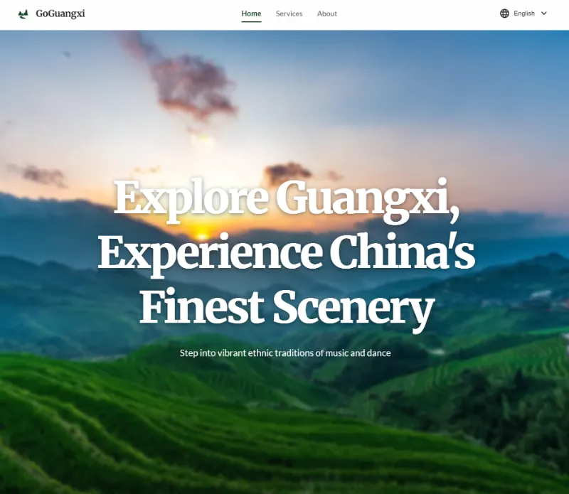 Goguangxi - High-performance website built with modern web technologies